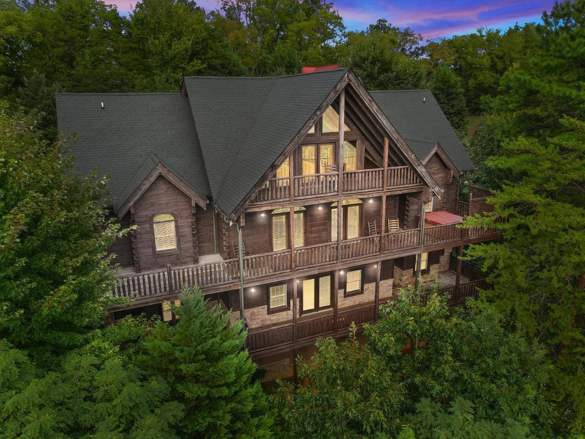 Smokystays 6 Bedroom Cabin Pigeon Forge Kültér fotó