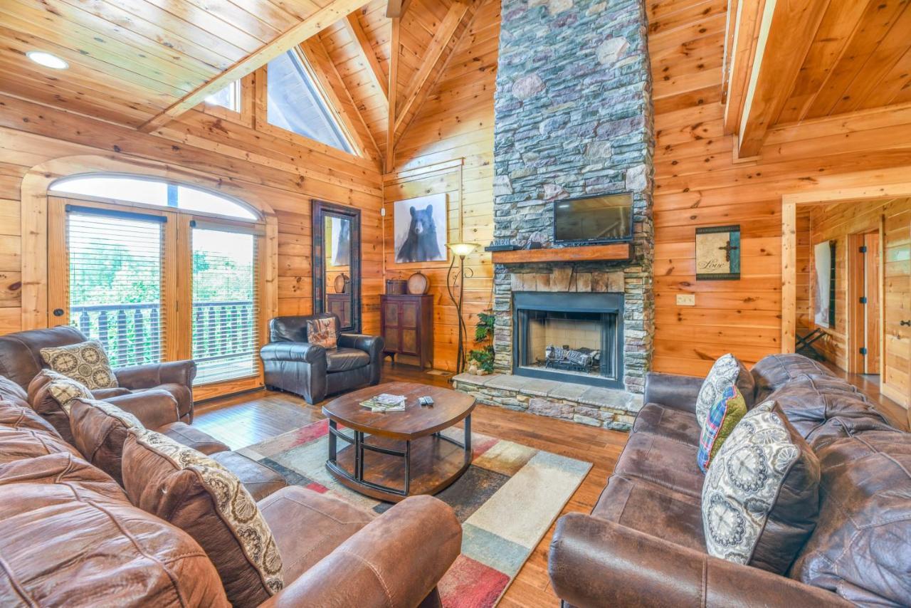 Smokystays 6 Bedroom Cabin Pigeon Forge Kültér fotó