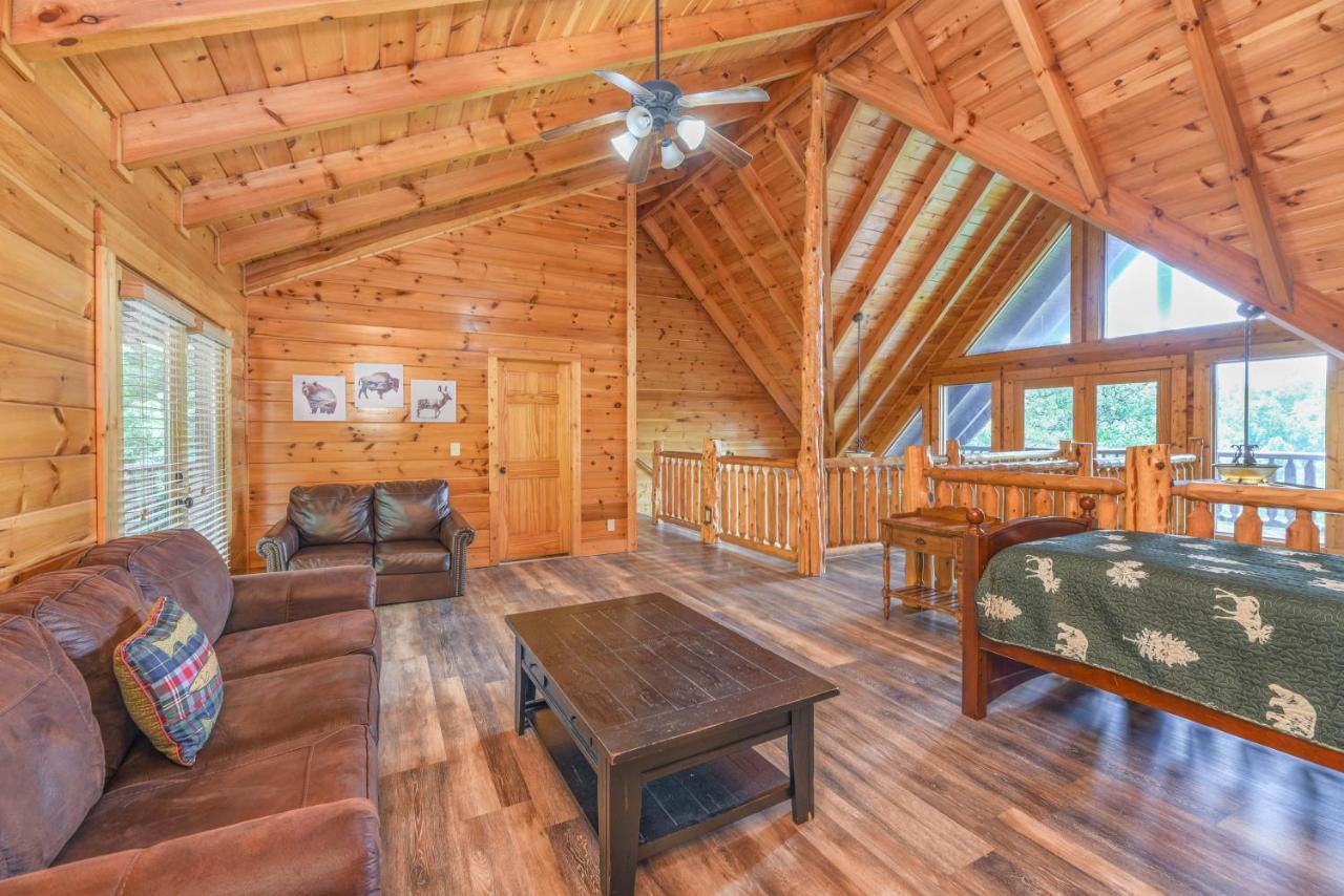 Smokystays 6 Bedroom Cabin Pigeon Forge Kültér fotó